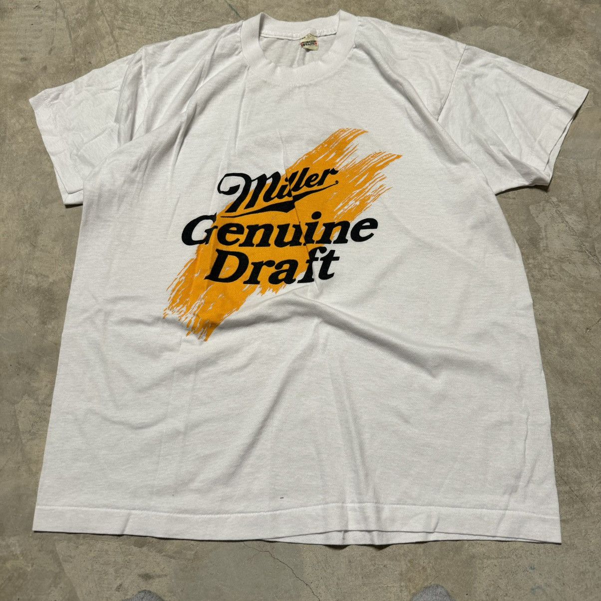 Vintage true vintage 80s thin miller draft single stitch Size US L / EU 52-54 / 3 - 1 Thumbnail