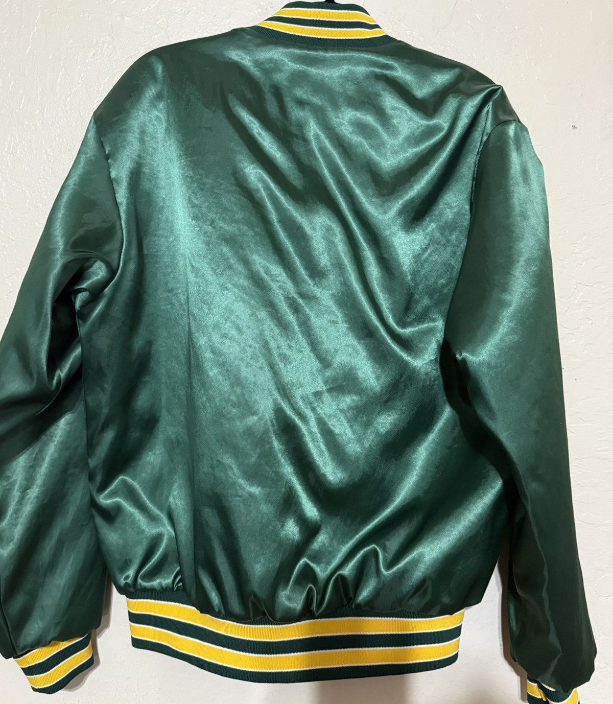 Swingster Oakland Athletics/ Oakland A's Jacket Satin Bomber Size US M / EU 48-50 / 2 - 4 Thumbnail