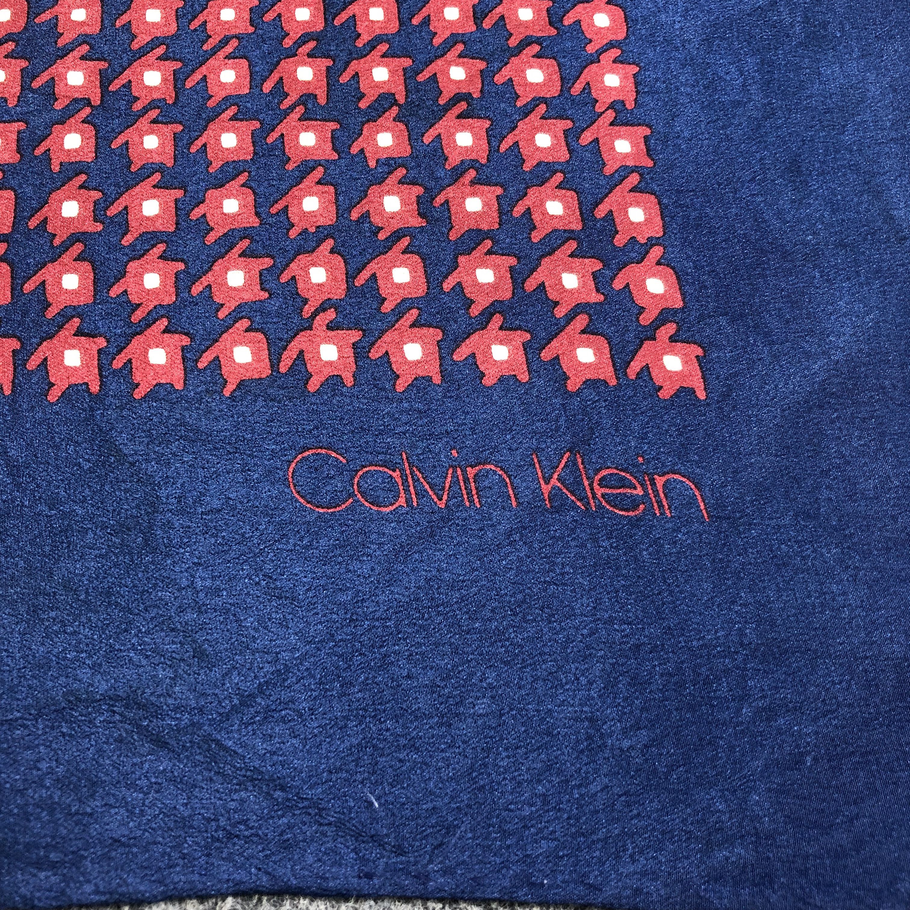 Calvin Klein Vintage Calvin Klein Silk Scarf M696 Size ONE SIZE - 3 Thumbnail