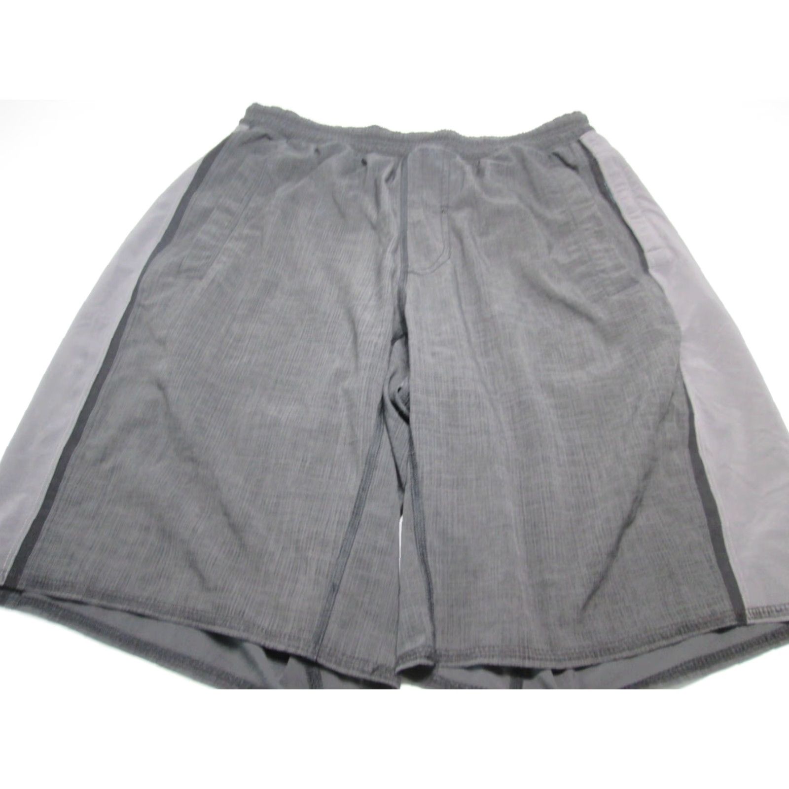 Lululemon Lululemon Mens Size L Athletic Shorts Gray Elastic Waist Pockets Pull On Logo Size US 33 - 2 Thumbnail
