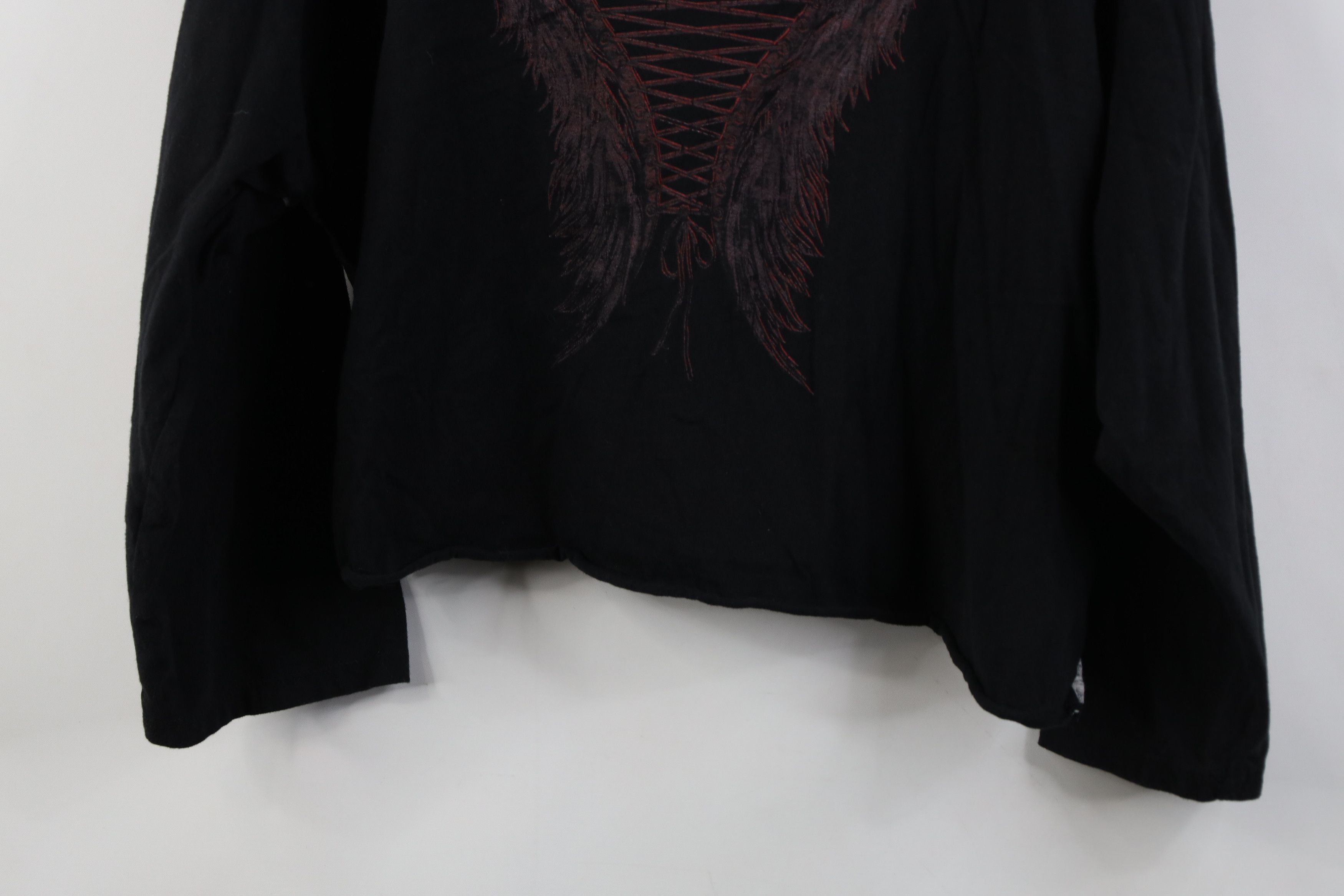 Harley Davidson Vintage Y2K Babydoll Harley Davidson Long Sleeve T-Shirt Size XXL / US 16-18 / IT 52-54 - 13 Thumbnail