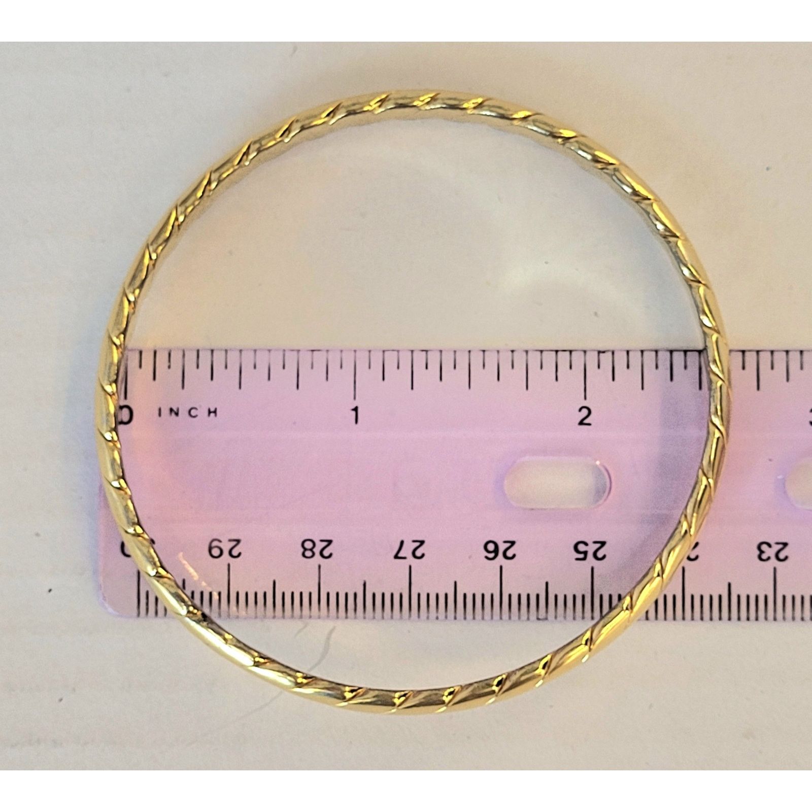 Monet Monet Gold Bangle Vintage Size ONE SIZE - 4 Thumbnail