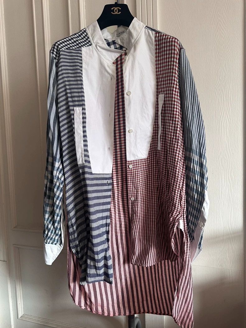 asymmetric loewe shirt for women - dmc