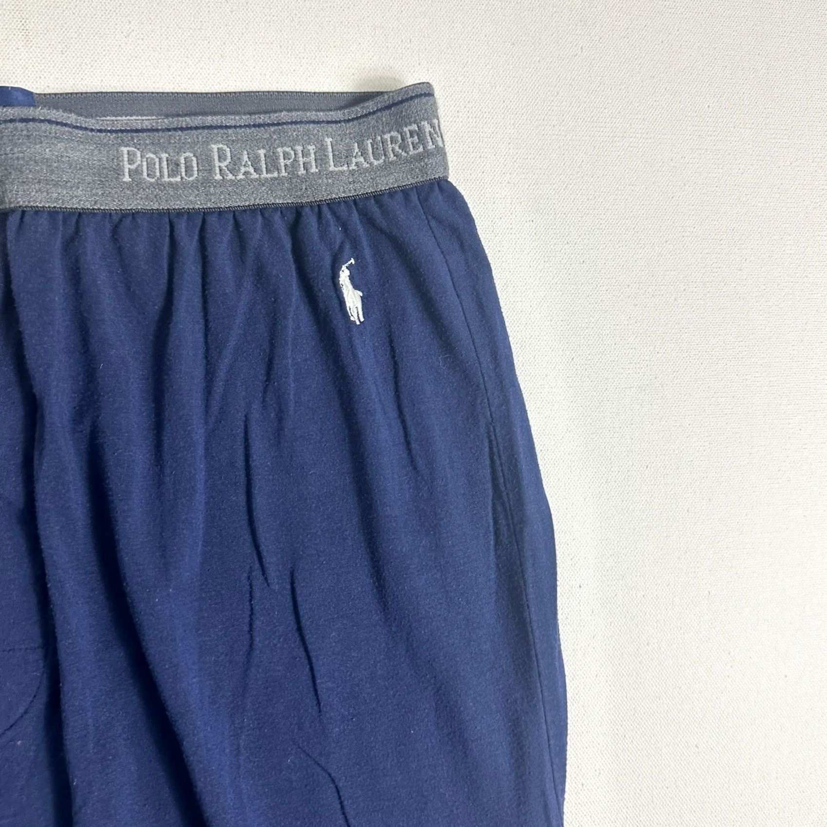Polo Ralph Lauren POLO Ralph Lauren Sweat Pants Pajama Blue Mens M Fleece Cotton Sleepwear Casual Relaxed Fit Pants Size US M / EU 48-50 / 2 - 4 Thumbnail