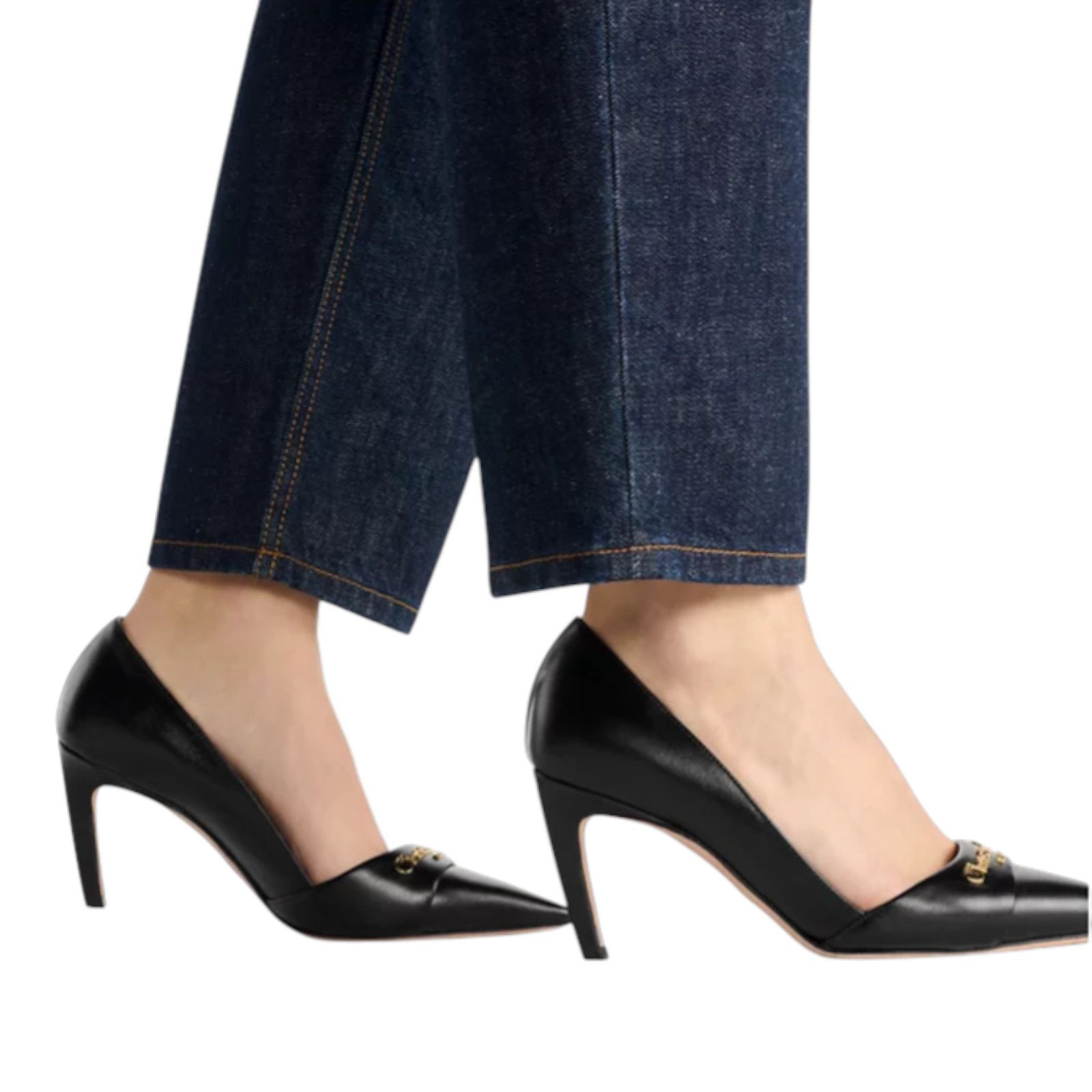 My Dior Pump Christian Dior in black leather size EU 38-US 8