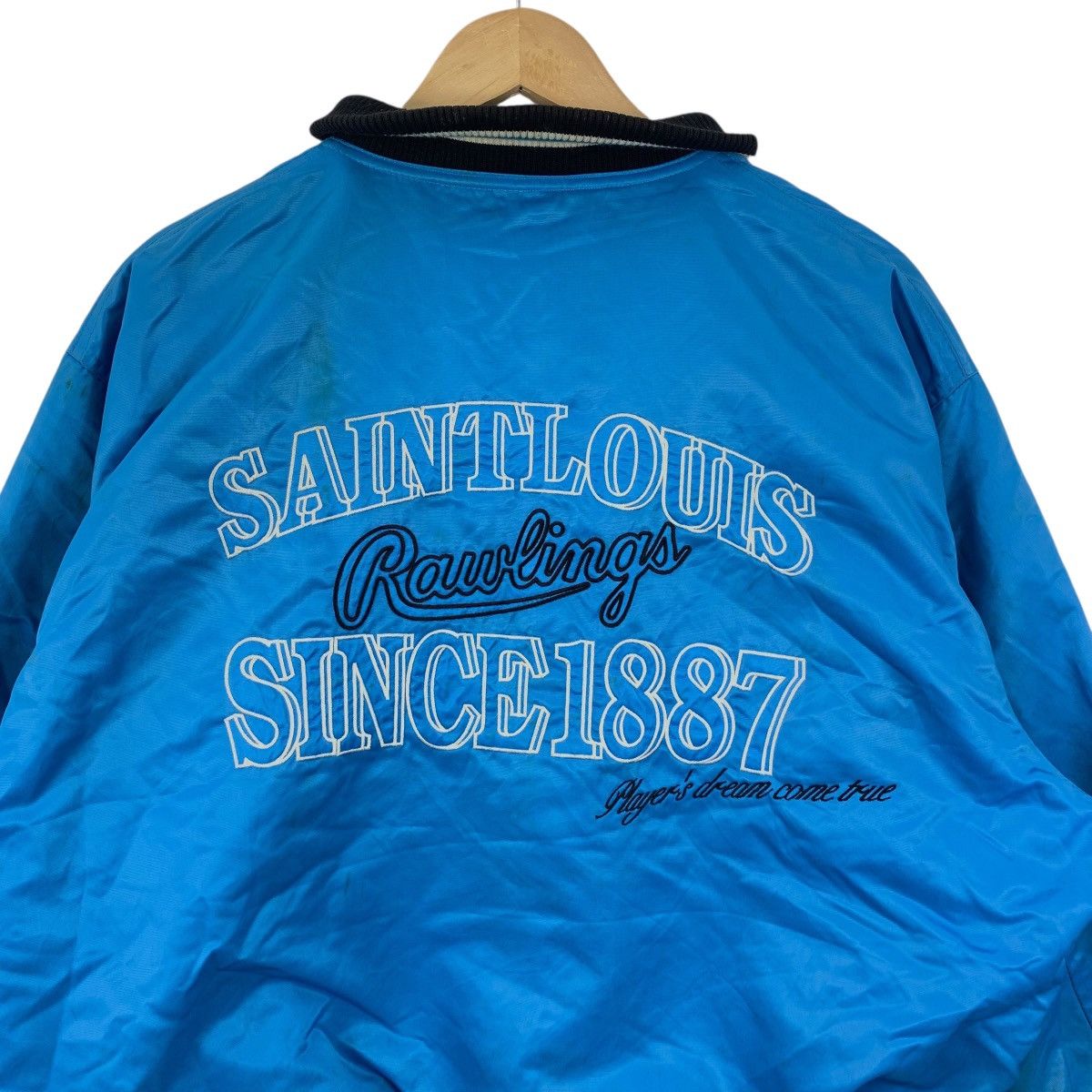 Asics Vintage ASICS x RAWLINGS ST. LOUIS Baseball Varsity Bomber Size US L / EU 52-54 / 3 - 8 Thumbnail
