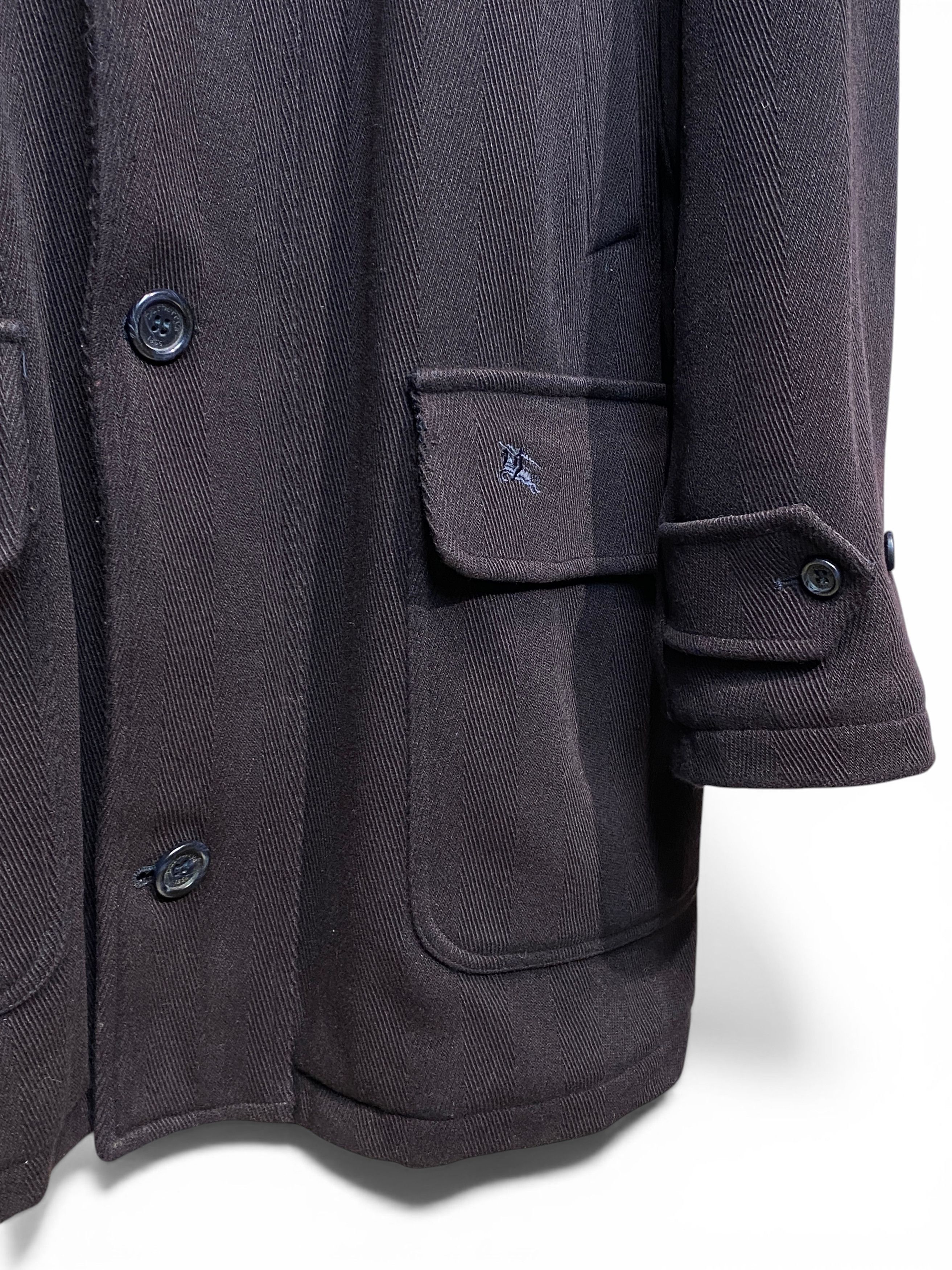 Burberry Burberrys Brown Wool Twill Nova Check Logo Field Jacket Coat Size US XXL / EU 58 / 5 - 12 Thumbnail