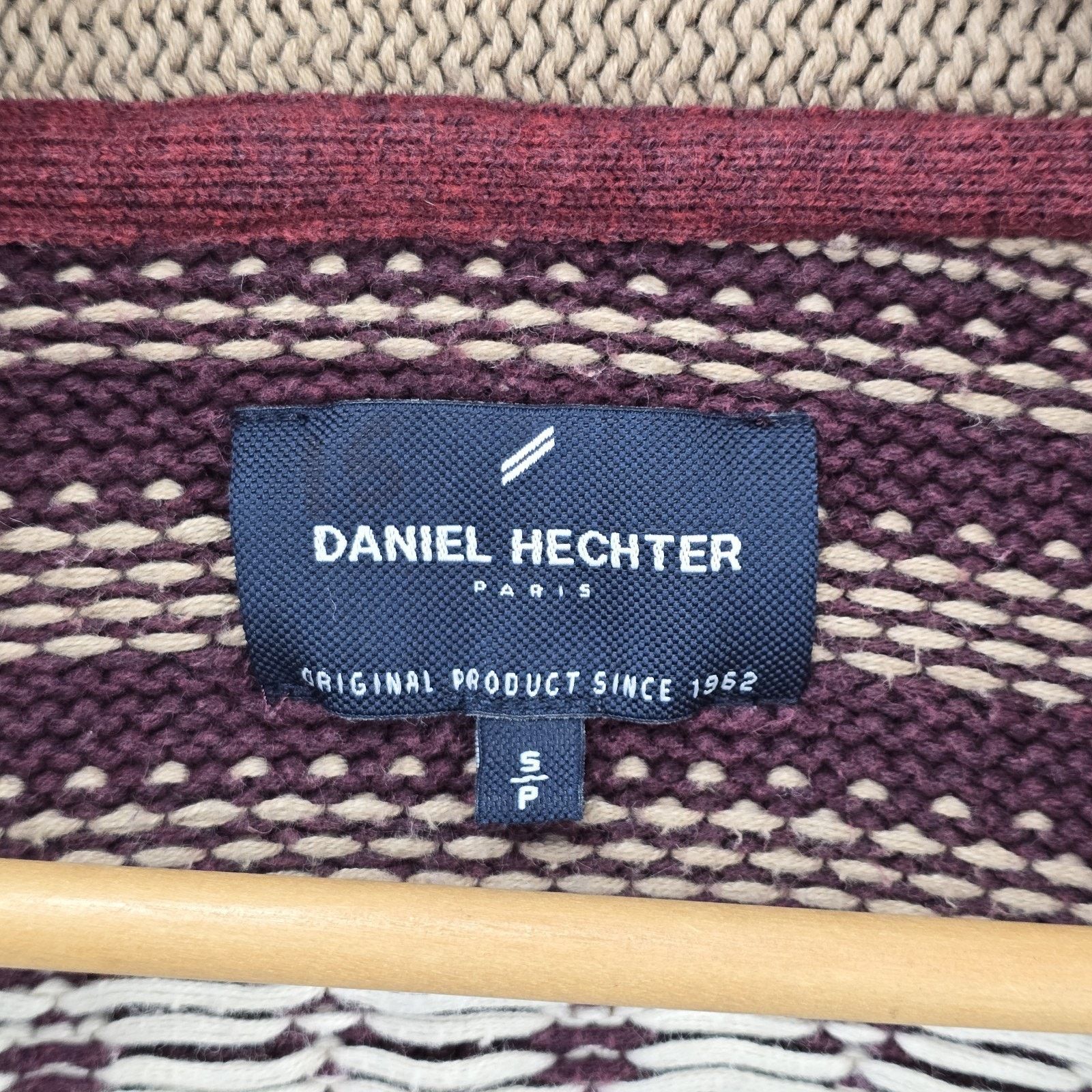 Daniel Hechter Daniel Hechter Shawl Cardigan Small Fair Isle Cable Knit Size US S / EU 44-46 / 1 - 6 Thumbnail