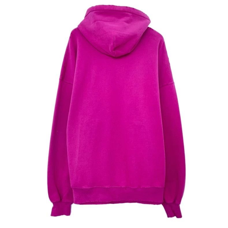 Balenciaga Balenciaga Embroidered Loose Hooded Sweatshirt Size L / US 10 / IT 46 - 2 Thumbnail