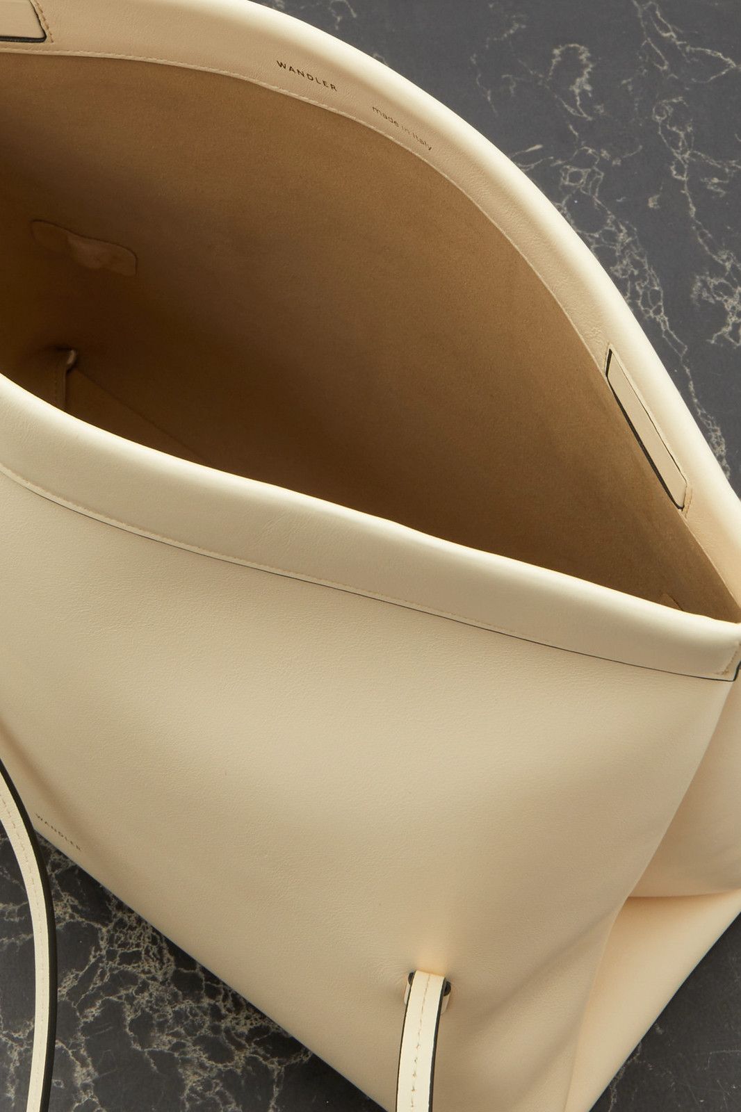 Joanna Medium Leather Shoulder Bag in White, Women's — image 5 of 5