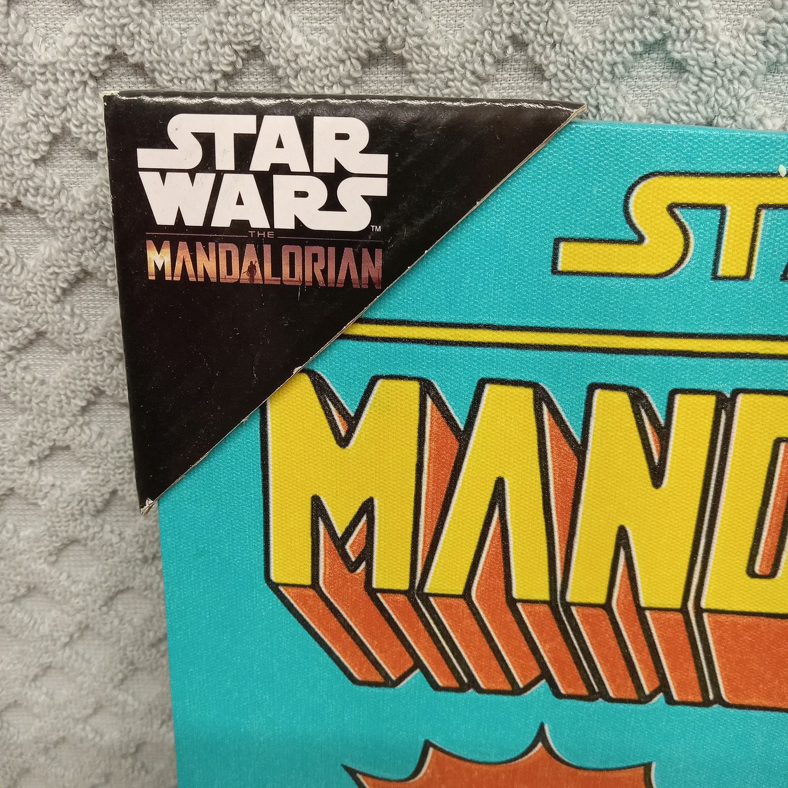 Star Wars Disney Star Wars The Mandalorian Baby Yoda Canvas Wall Art Size ONE SIZE - 2 Thumbnail