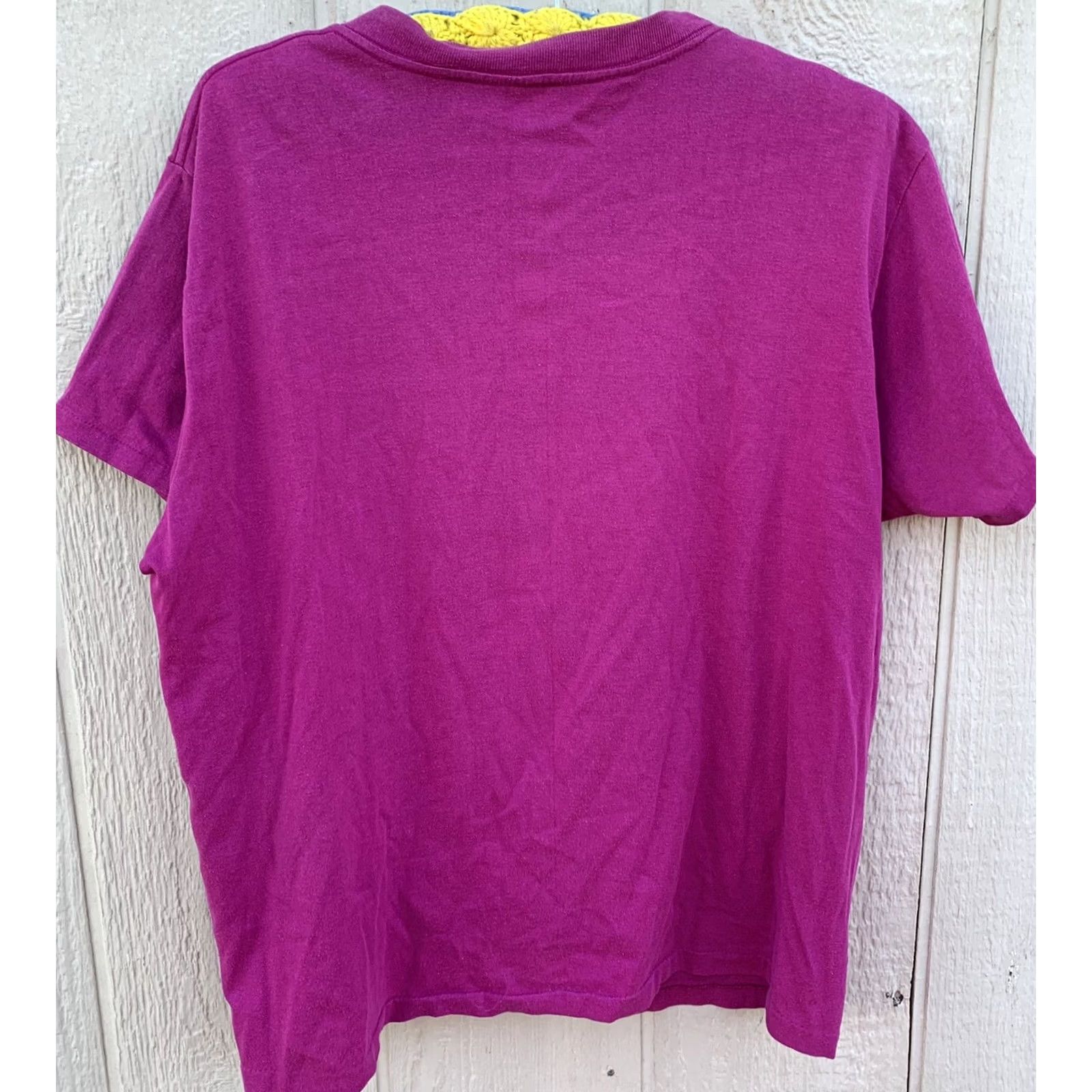 Greats VINTAGE Great America T-Shirt graphic Single Stitch XL Sailor Pink Cotton Blend Unisex Adults 80s 90s Retro Mens Womens Size US XL / EU 56 / 4 - 3 Thumbnail
