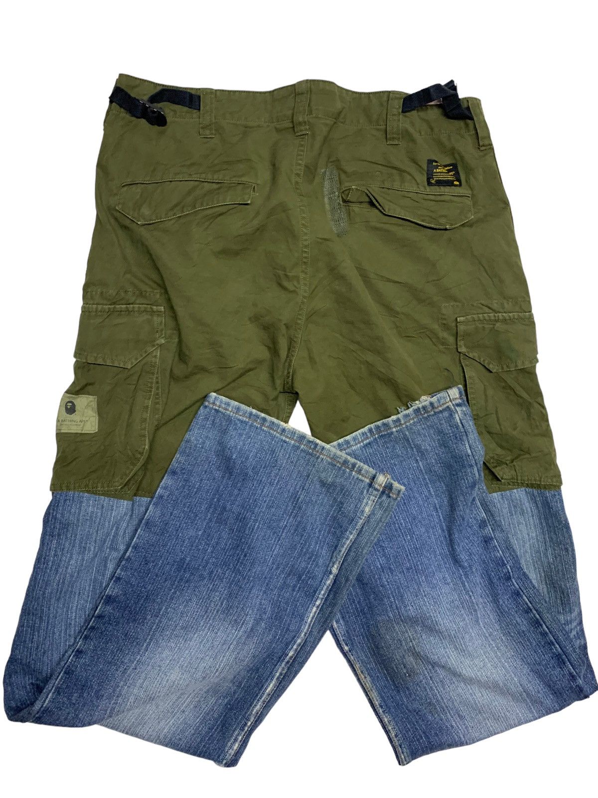 Bape Ape cargo customs jeans Size US 34 / EU 50 - 12 Thumbnail