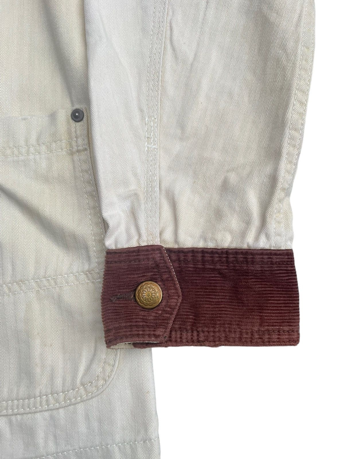 Japanese Brand Takeo Kikuchi Herringbone Twill Chore Jacket Size US M / EU 48-50 / 2 - 4 Thumbnail