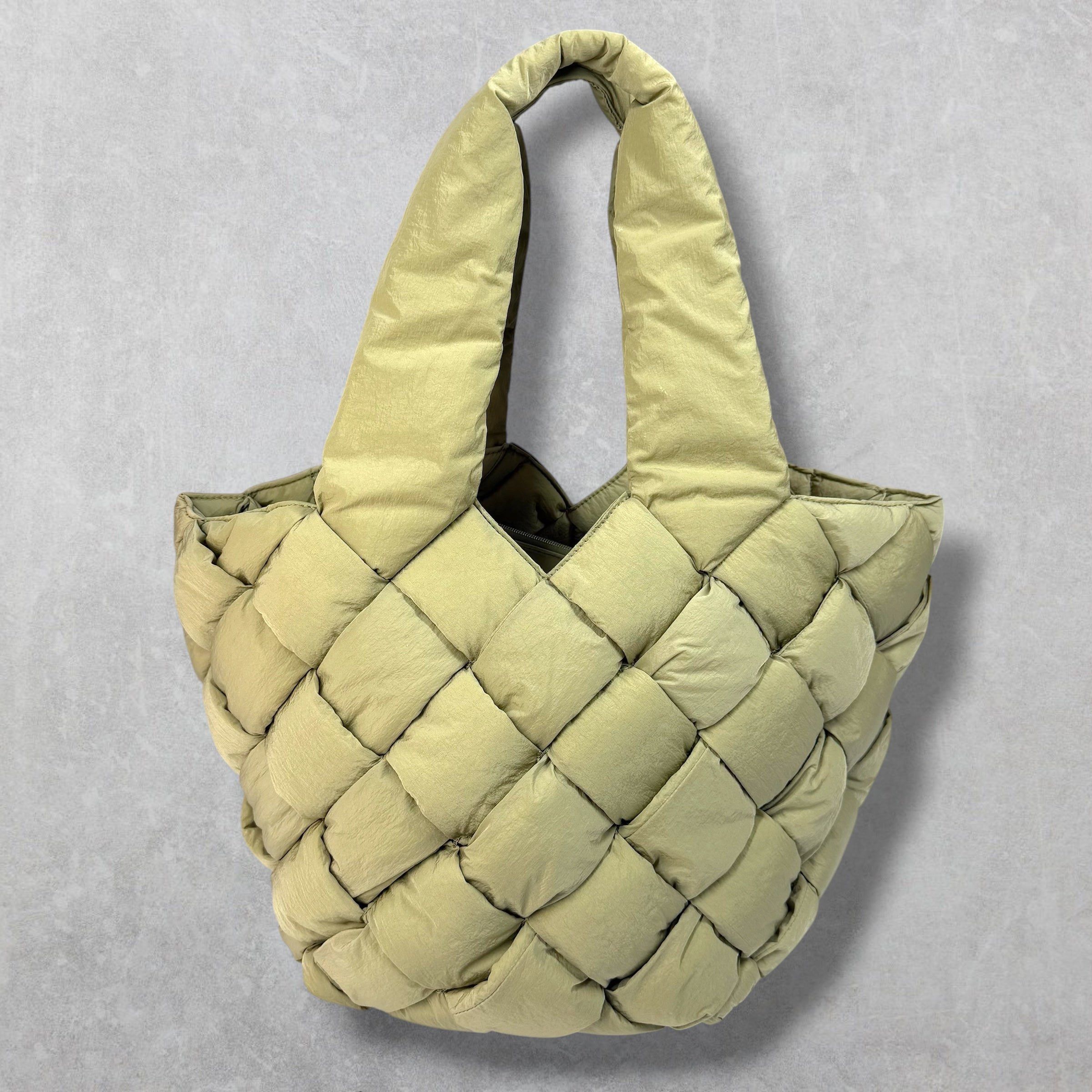 Bottega Veneta Bottega Veneta Cassette Intrecciato Nylon Tote Size ONE SIZE - 1 Thumbnail