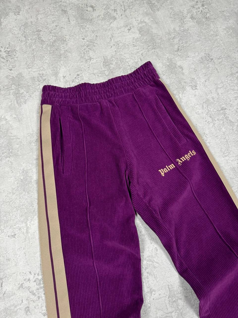 Palm Angels Palm Angels Violet Velvet Man Track Pants Size XS Size US 28 / EU 44 - 5 Thumbnail