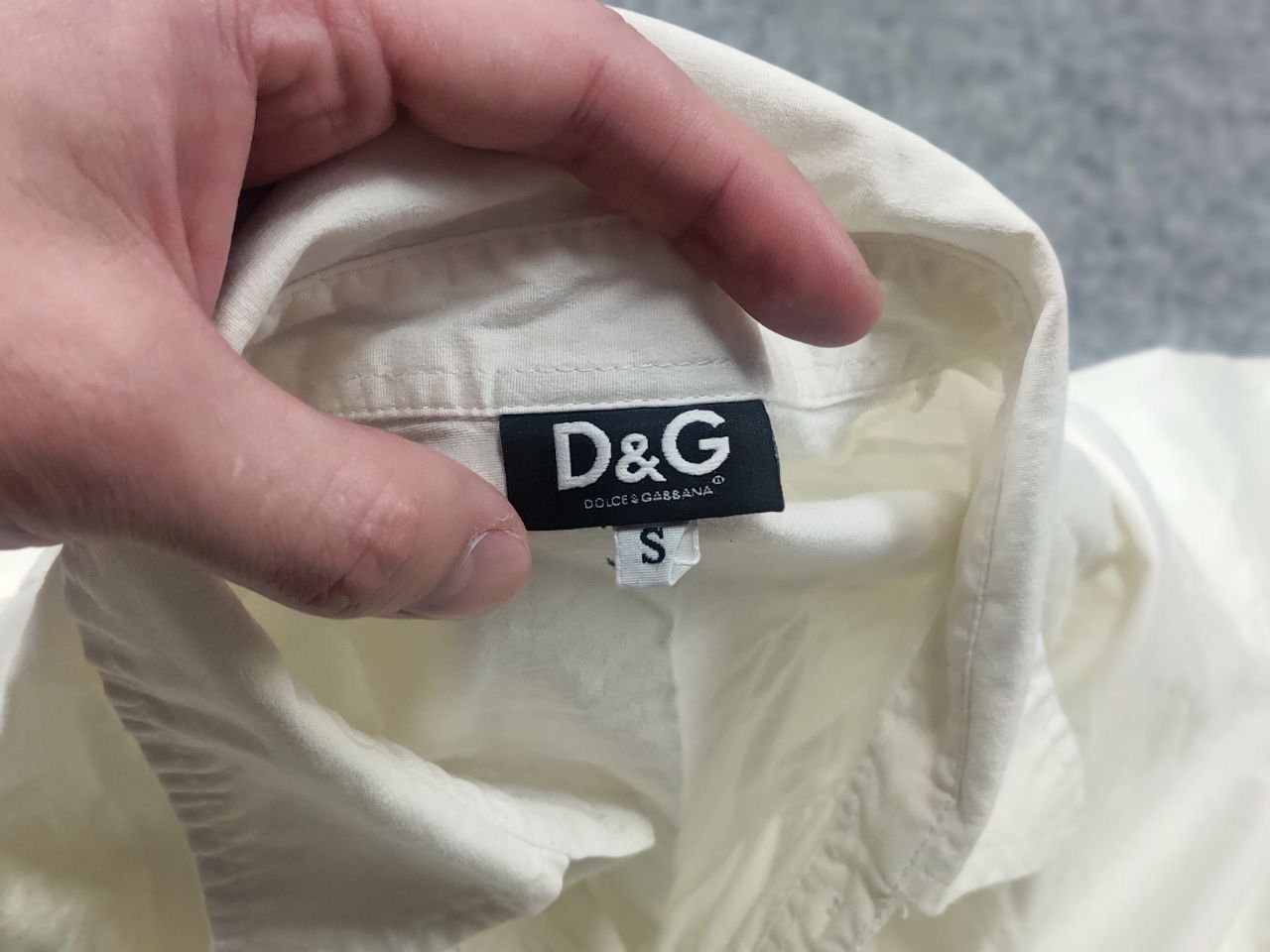 Dolce & Gabbana Vintage 90's Dolce & Gabbana elastic Long sleeve shirt Size S / US 4 / IT 40 - 11 Thumbnail