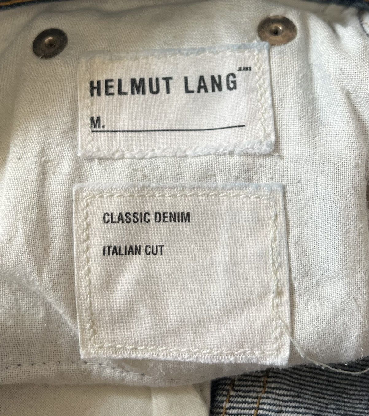Helmut Lang Vintage helmut lang indigo classic denim italian cut jeans Size US 28 / EU 44 - 4 Thumbnail