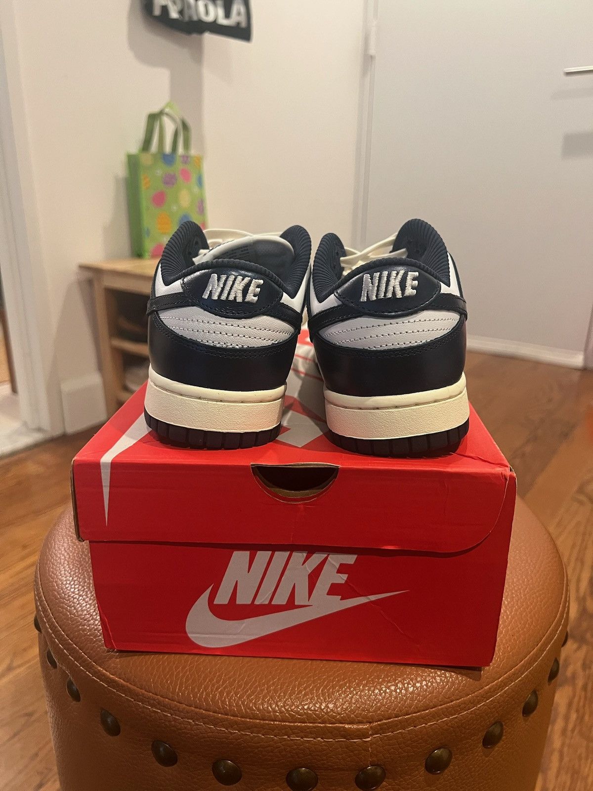 Nike Nike Dunk Low PRM - Vintage Navy ( SZ W8) Size US 8 / IT 38 - 6 Thumbnail
