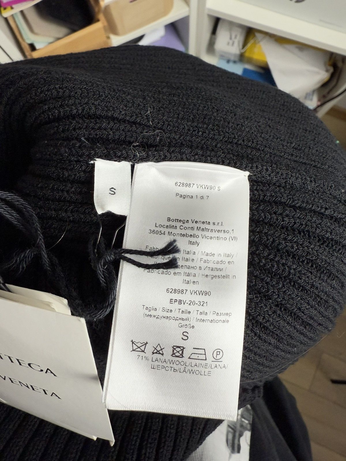 Bottega Veneta × Designer Bottega Veneta Maxi length wool dress S DSWT designer luxury Size S / US 4 / IT 40 - 6 Thumbnail
