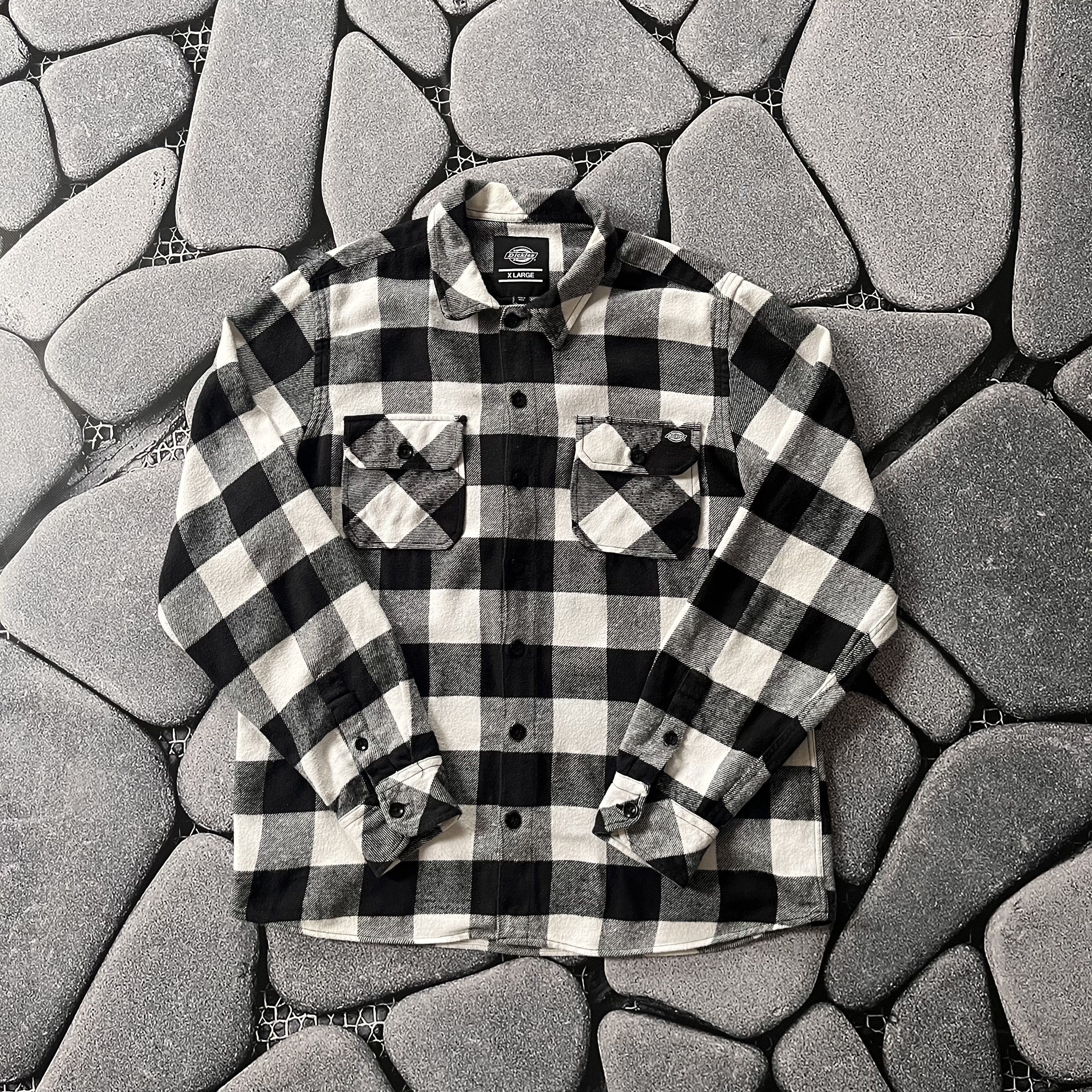 Dickies DICKIES VINTAGE SHIRT WORKWEAR BUTTON UP Size US XL / EU 56 / 4 - 1 Thumbnail