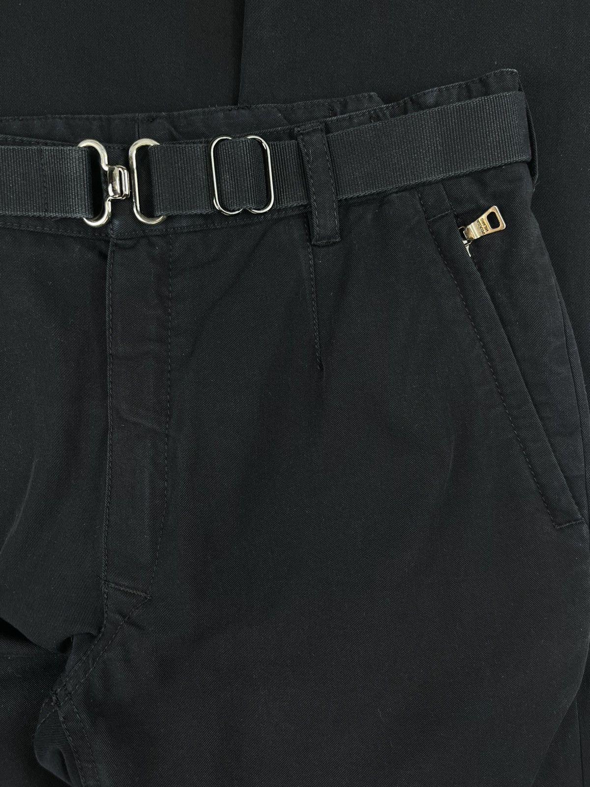 Prada Prada Sport Red Tab Removable Belt Zipper Trousers Pants Size US 30 / EU 46 - 3 Thumbnail