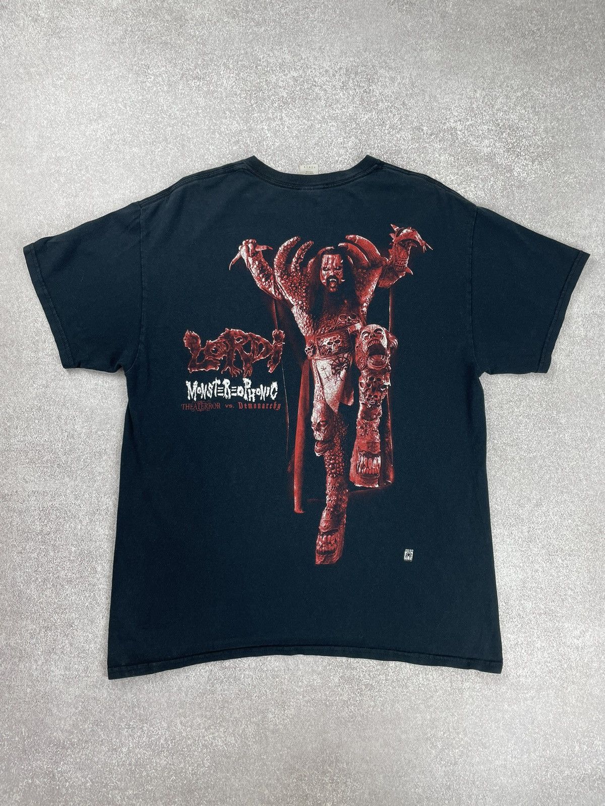 Band Tees × Vintage Vintage Lordi Monstereophonic Rock Band Tee T shirt Size US L / EU 52-54 / 3 - 8 Thumbnail