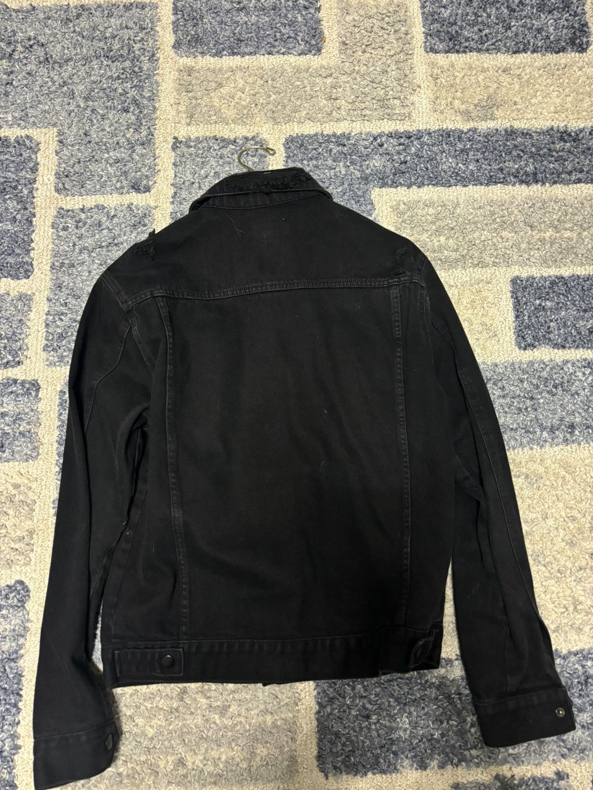 Levi's × Vintage Black Denim Jacket Size US M / EU 48-50 / 2 - 2 Thumbnail