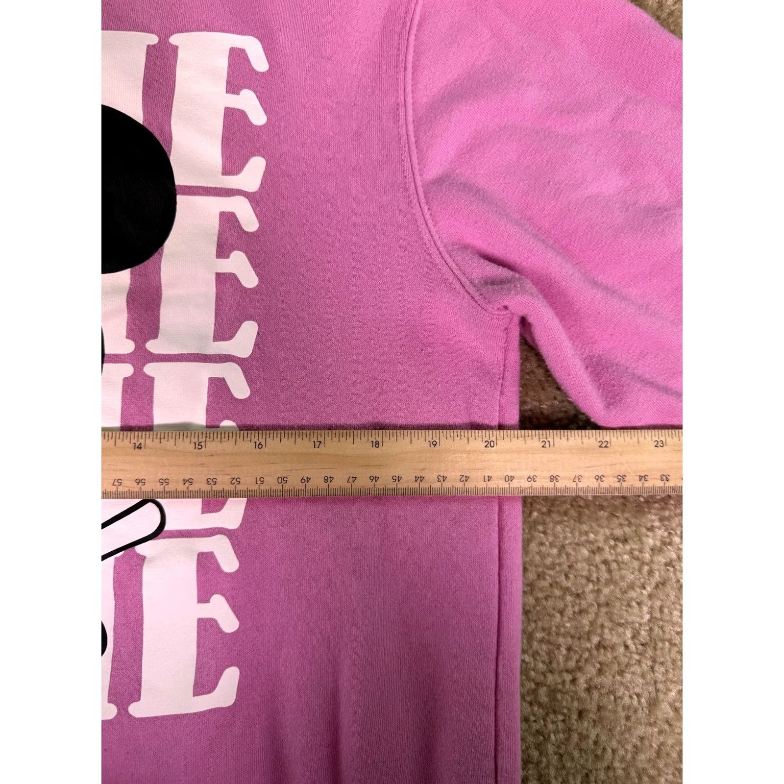 Disney Disney Womens Sweatshirt Minnie Mouse Pink Size L Size L / US 10 / IT 46 - 4 Thumbnail