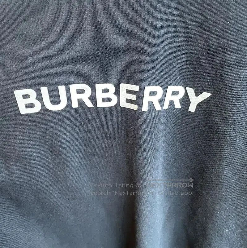 Burberry Burberry Cotton Black Men's Sweatshirt. Size US XXL / EU 58 / 5 - 3 Thumbnail