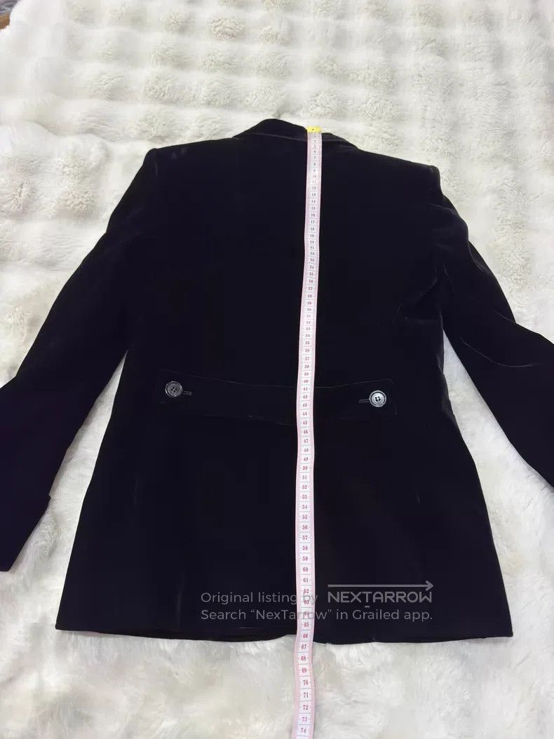 Saint Laurent Paris Saint Laurent Paris Velvet Women's Blazer Size XXS / US 00 / IT 34 - 7 Thumbnail