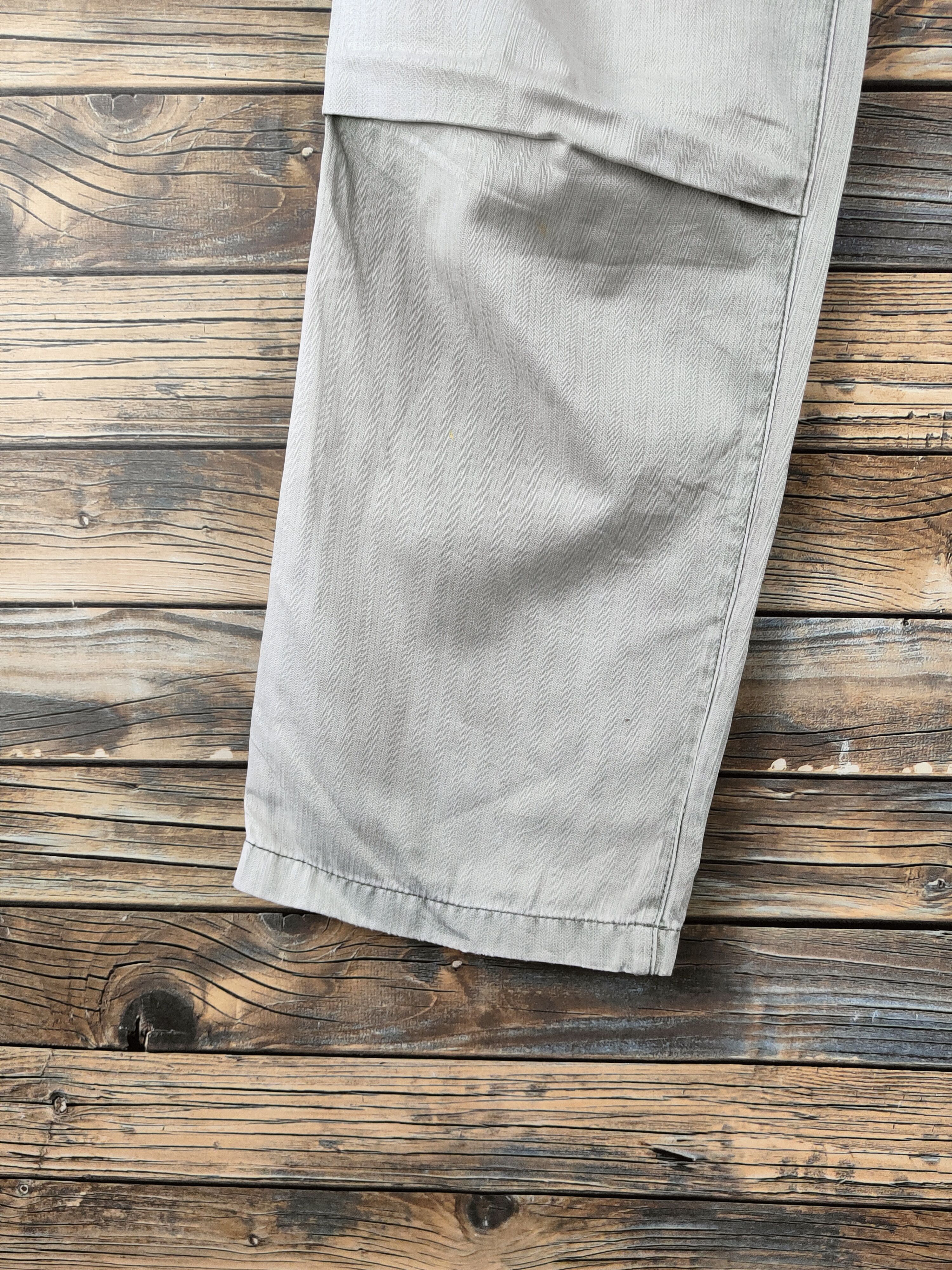 Japanese Brand DL Spick and Span Green Multipocket Cargo Pants #46-881 Size US 28 / EU 44 - 4 Thumbnail