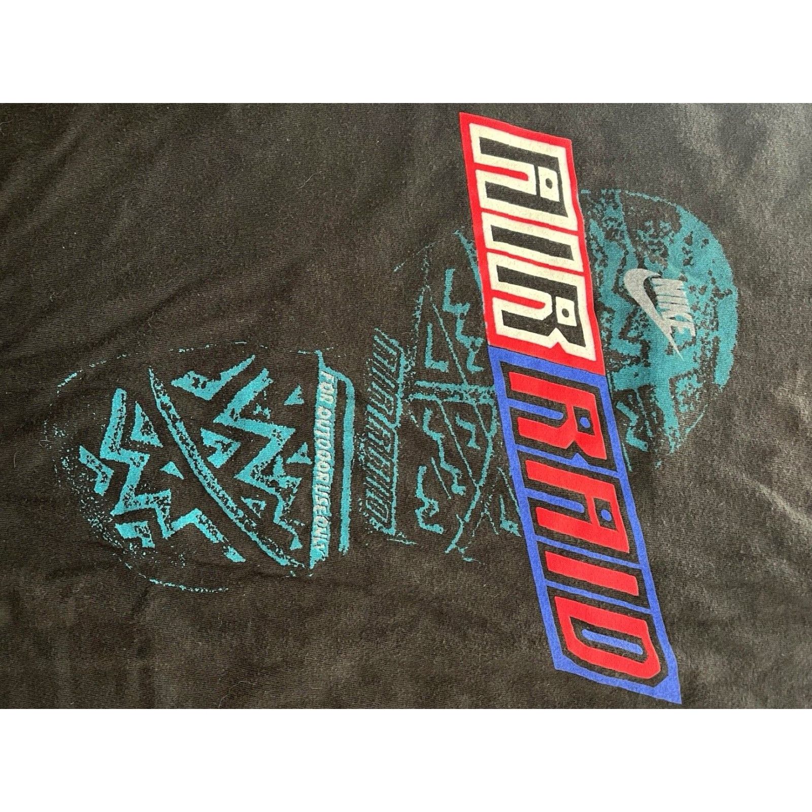 Nike VINTAGE Nike Tank Top Mens Large 90s Air Raid Black Cotton USA Made Tank Top Mens Size L 90s Nike Air Tank Top Size US L / EU 52-54 / 3 - 2 Thumbnail