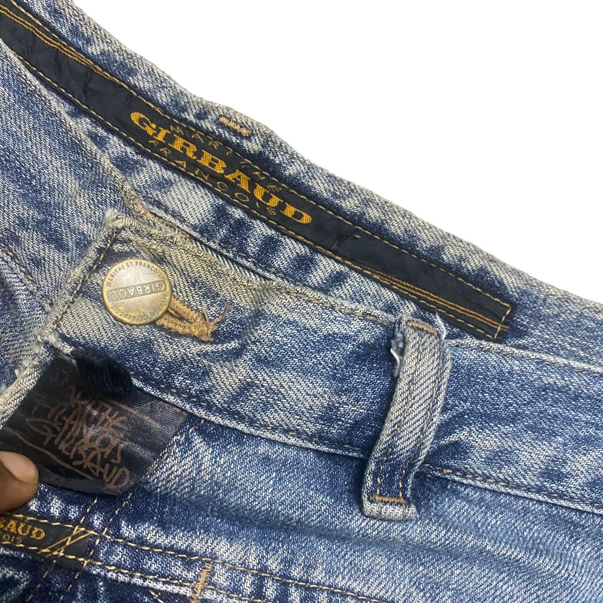 Marithe + Francois Girbaud Vintage MFG Marithe Francois Girbaud Denim Baggy Pants Size US 34 / EU 50 - 9 Thumbnail
