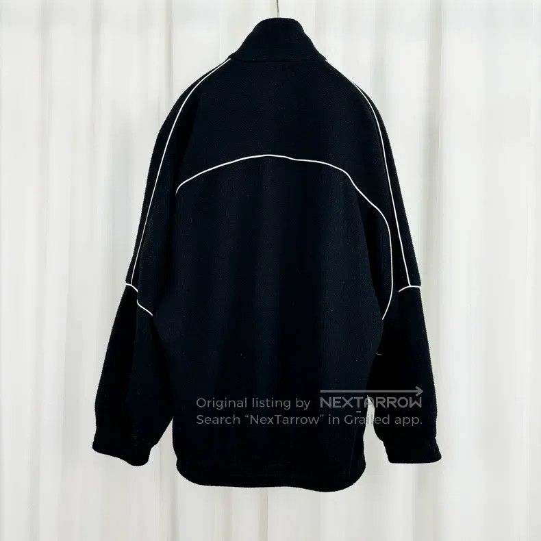 Balenciaga Balenciaga Double Hook Embroidered Fleece Zip Jacket Size XXS / US 00 / IT 34 - 2 Thumbnail