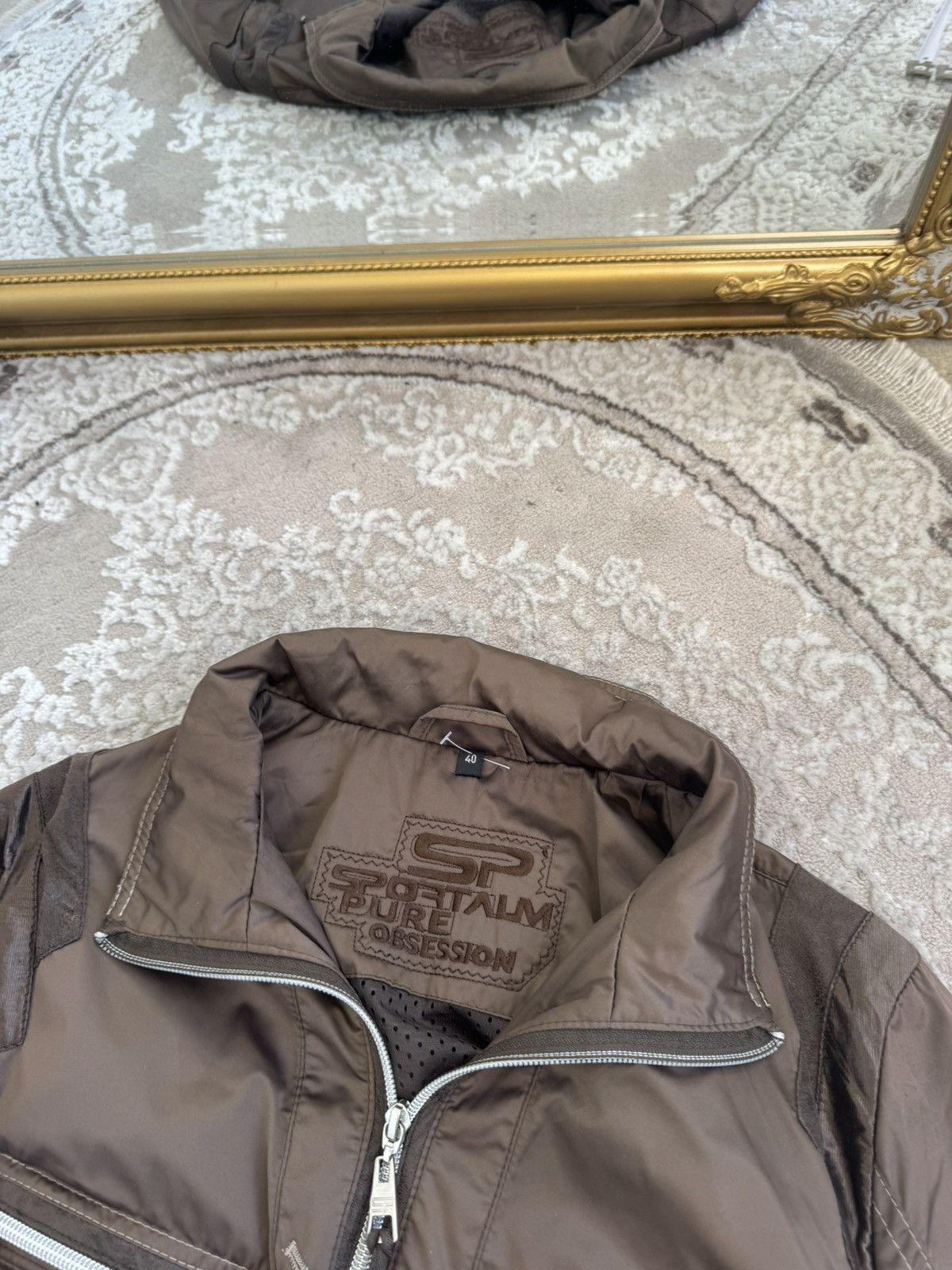 Japanese Brand Vintage Y2K Diesel Style Multi Zip Nylon Bomber Jacket Size S / US 4 / IT 40 - 6 Thumbnail