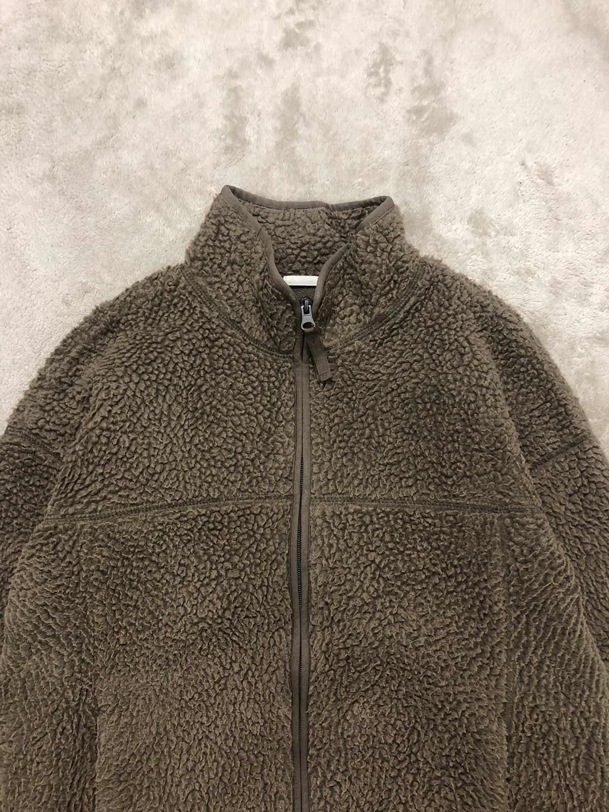 Japanese Brand × Vintage Vintage Gu Olive Green Patagonia Style Fleece Jacket Size US M / EU 48-50 / 2 - 3 Thumbnail