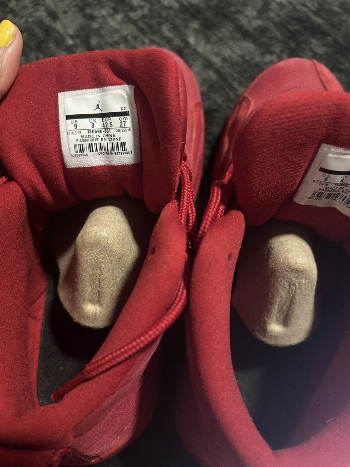 Jordan Brand Jorodn 12 “Gym Red” Size US 9 / EU 42 - 5 Thumbnail