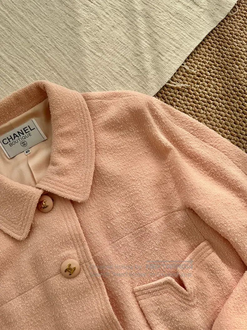 Chanel Chanel 94B tweed double c button short jacket Size S / US 4 / IT 40 - 5 Thumbnail