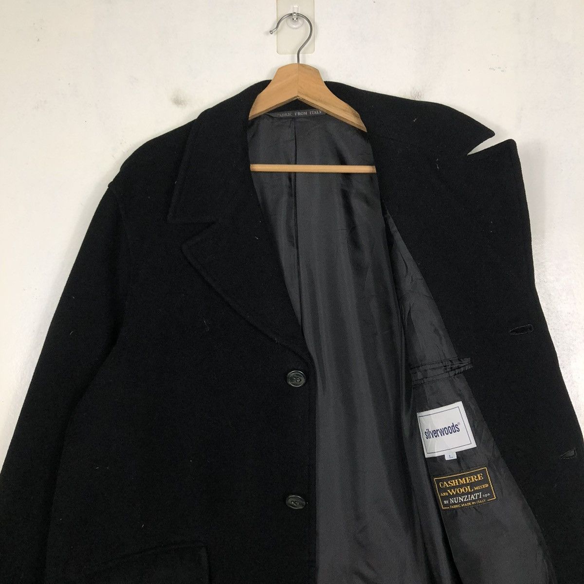 Vintage 📌VINTAGE WOOL CASHMERE SILVERWOOD ISSEY MIYAKE Size US L / EU 52-54 / 3 - 13 Thumbnail