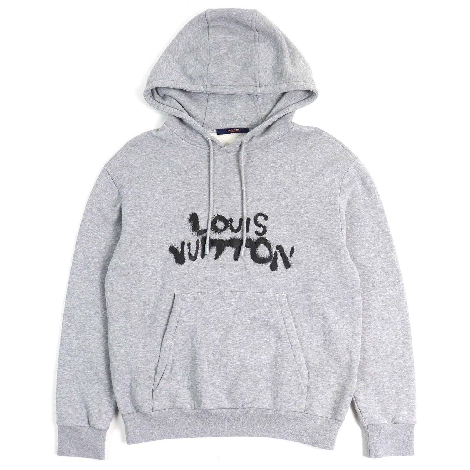 Louis Vuitton Louis Vuitton Louis Vuitton Neon Working Man Cotton Hoodie Cotton Sweatshirts & Hoodies DUTY FREE for USA Size ONE SIZE - 1 Thumbnail