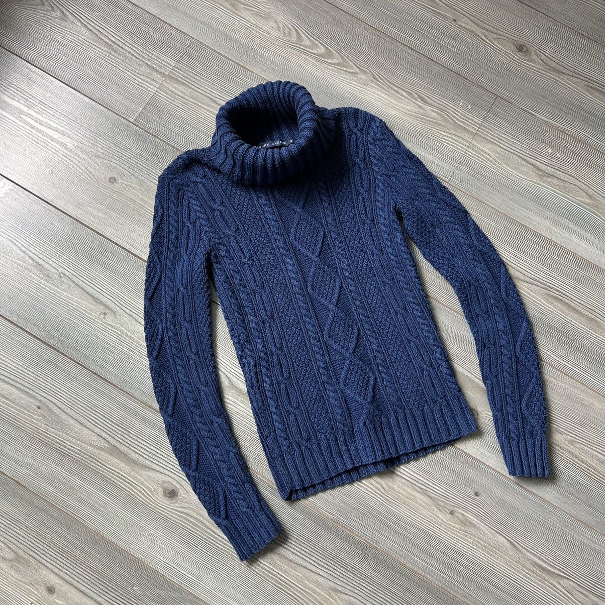 Polo Ralph Lauren Polo Ralph Lauren Hand Knit Turtleneck Sweater Size M / US 6-8 / IT 42-44 - 9 Thumbnail