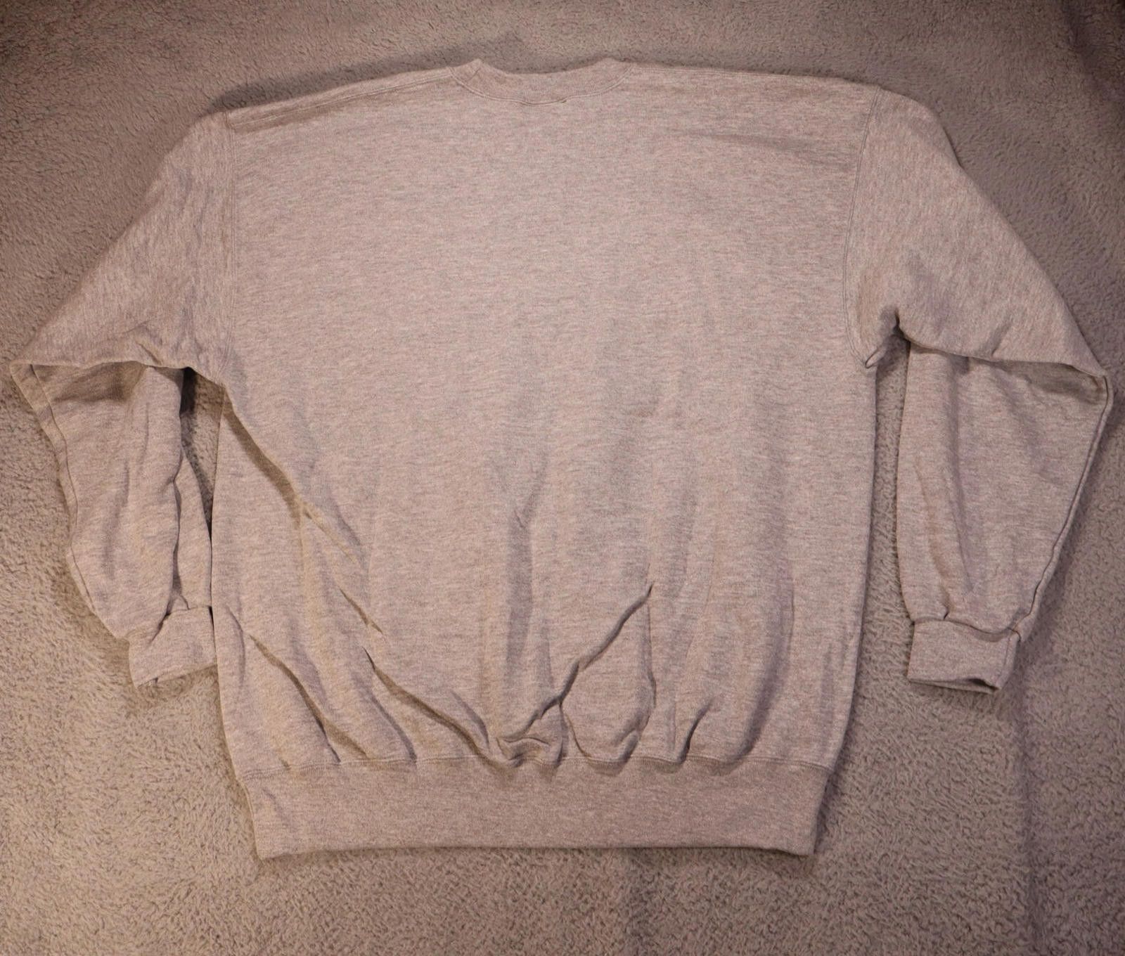 Soffe Sweater Men XL US Navy Grey Sweatshirt USA 90s Soffe NWT Size US XL / EU 56 / 4 - 6 Thumbnail