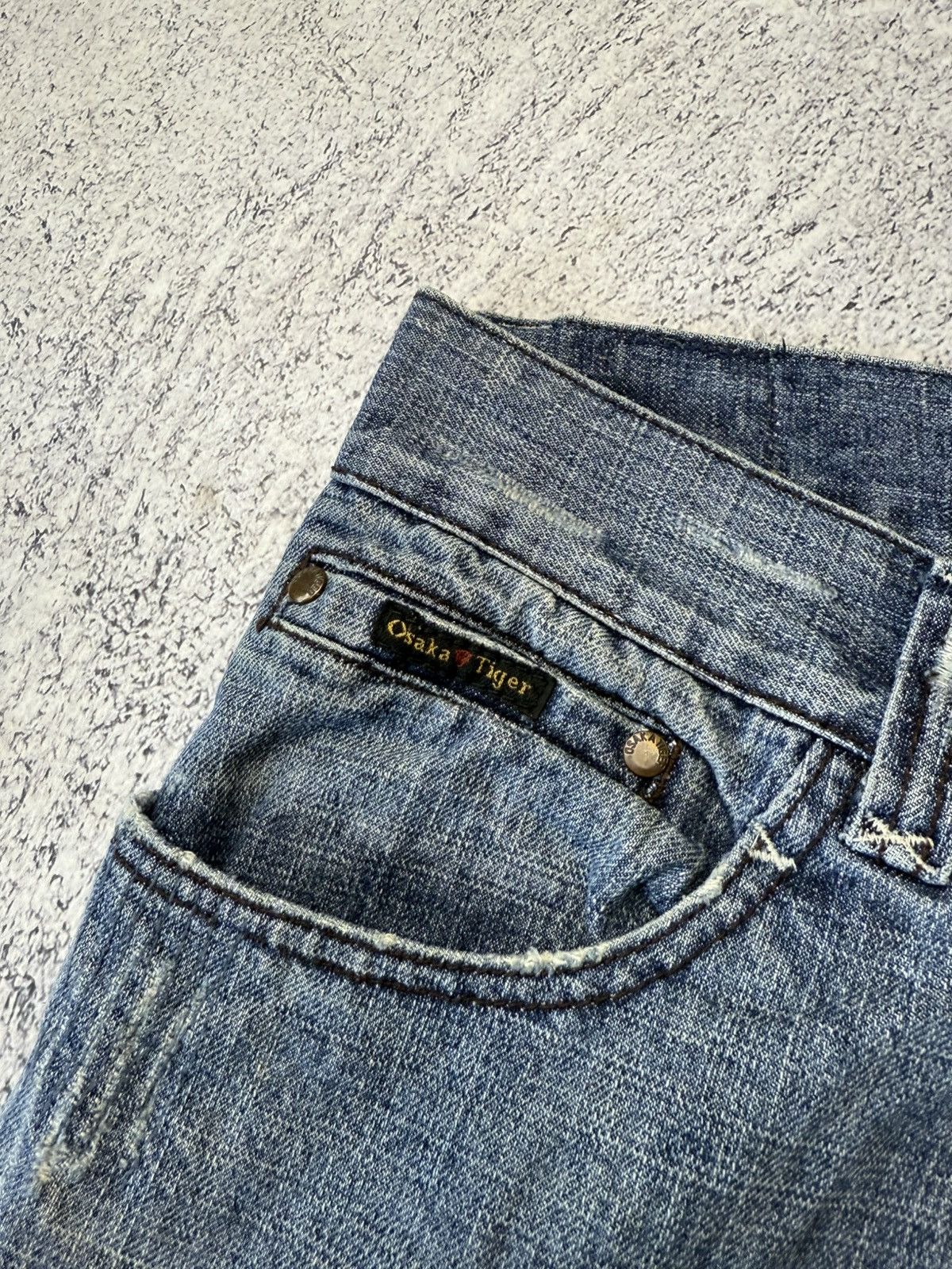 Other Rare Osaka Tiger jeans Japan Style Straight evisu style Size US 34 / EU 50 - 14 Thumbnail