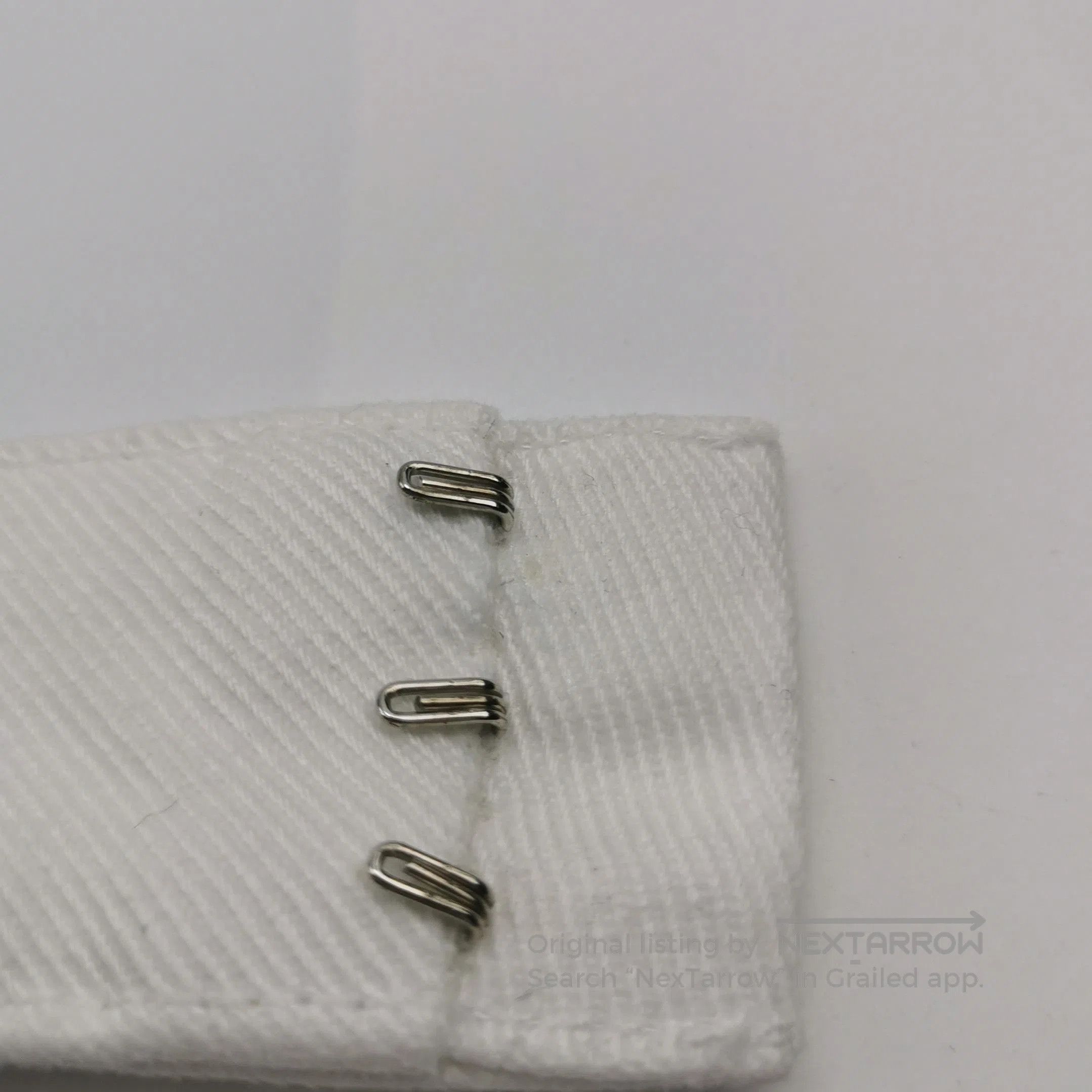 Prada Prada Cotton Triangle Logo Bralette in White . Size S / US 4 / IT 40 - 8 Thumbnail