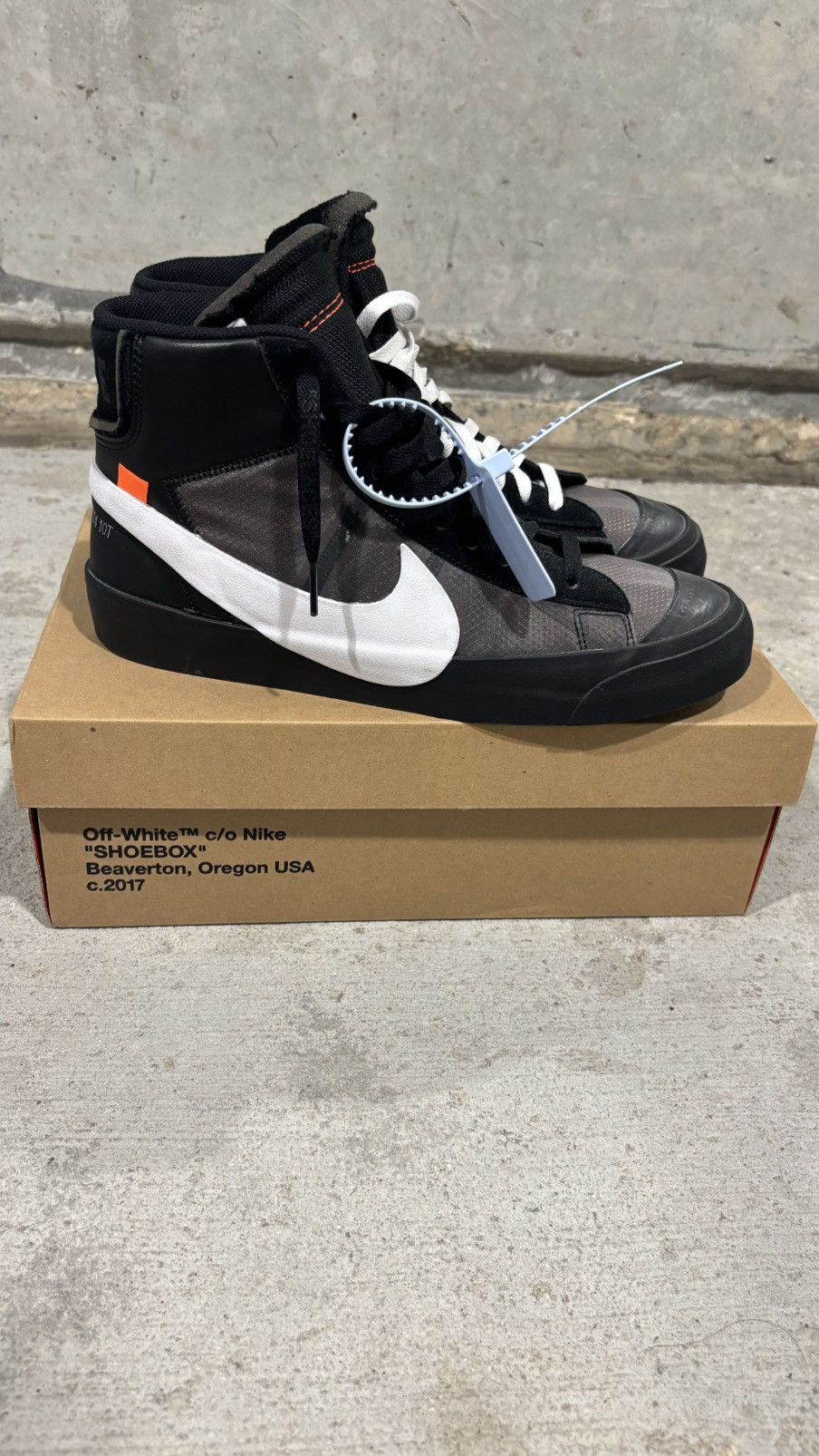 Nike × Off-White Nike Off White Blazer Grim Reaper Size US 10.5 / EU 43-44 - 1 Thumbnail
