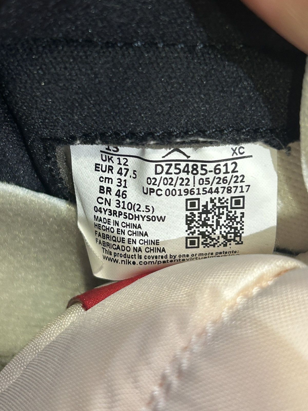 Jordan Brand Jordan 1 lost and found Size US 13 / EU 46 - 10 Thumbnail