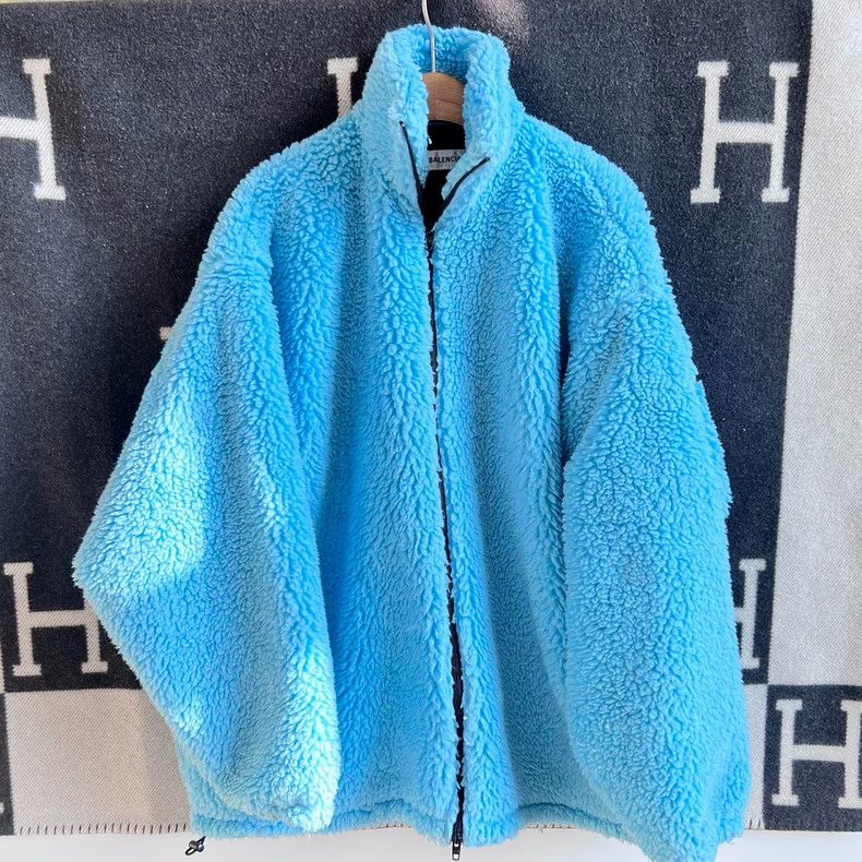 Balenciaga Balenciaga size 34 Fleece jacket Size XS / US 0-2 / IT 36-38 - 1 Thumbnail
