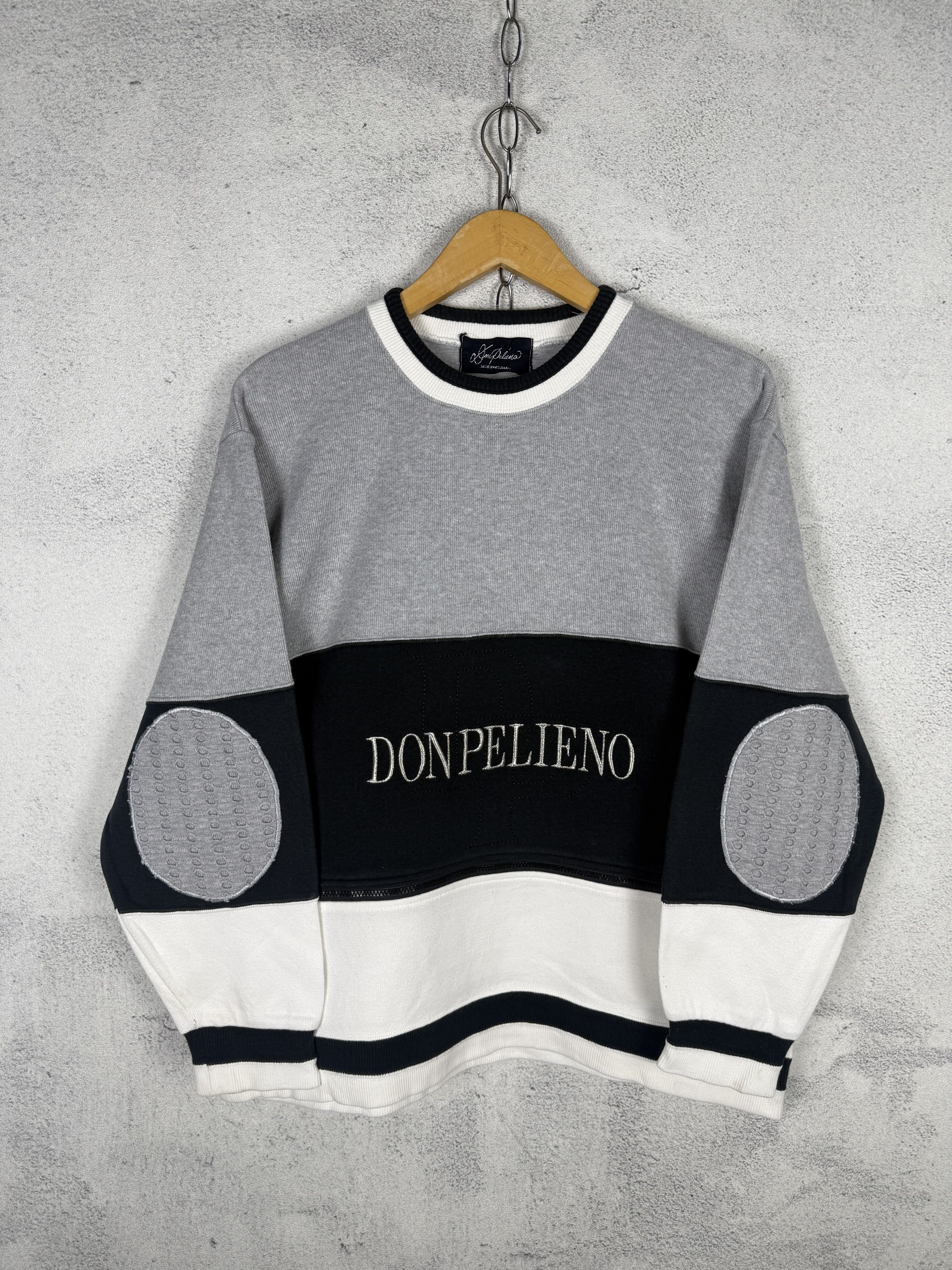 Vintage Vintage 90s Don Pelieno Sweatshirt Crewneck Size US M / EU 48-50 / 2 - 1 Thumbnail