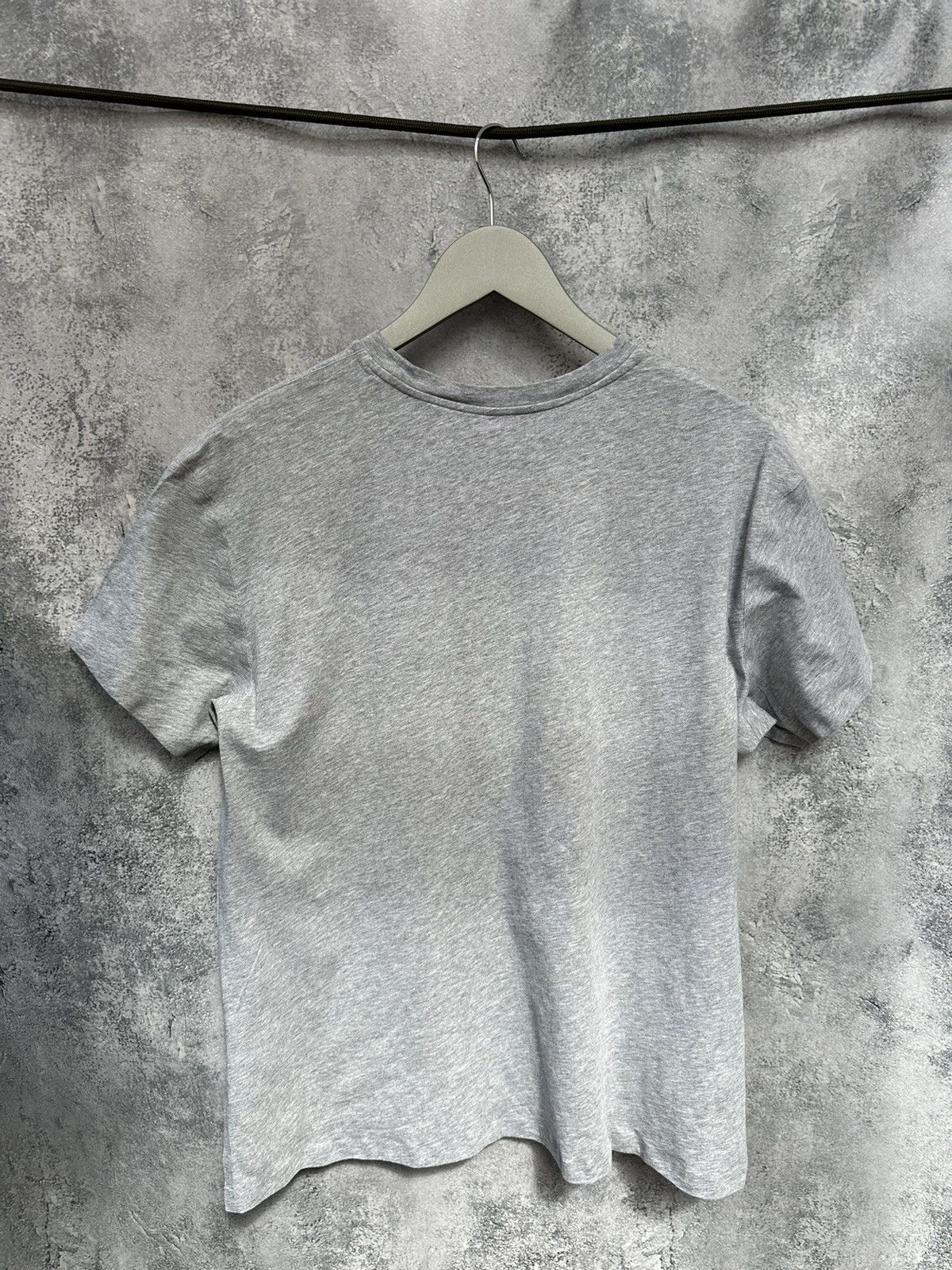 Alexander Wang Cotton T-Shirt Crew Neck Gray Tee